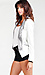 Metallic Lapel Blazer Thumb 2