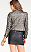 Sequin Long Lapel Blazer Thumb 3