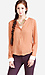 White Collar Detail Blouse Thumb 1