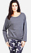Shredded Back Sweatshirt Thumb 1