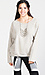 Shredded Back Sweatshirt Thumb 1