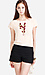 Sheer Ruffle Train Blouse Thumb 1