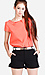 Pleated Back Collar Top Thumb 1