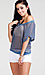 Knit Banded Hem Top Thumb 2