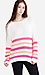 Striped Knit Sweater Thumb 1