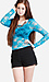 Long Sleeve Lace Top Thumb 1