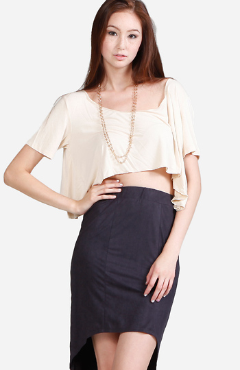Crop Slub Top Slide 1
