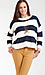 Chunky Striped Sweater Thumb 1