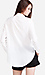 Pleat Blouse With Pearl Collar Thumb 3