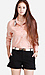 Pleat Blouse With Pearl Collar Thumb 1