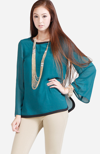 Bell Sleeve Top Slide 1