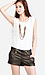 Sleeveless Horizontal Stripe Top Thumb 1