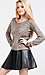 Loose Knit Cropped Sweater Thumb 2