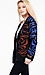 Color Contrast Animal Print Cardigan Thumb 2