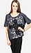 Lace Cross Printed Tee Thumb 1