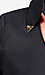 Metal Tip Collar Top With Open Decolletage Thumb 4