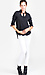 Metal Tip Collar Top With Open Decolletage Thumb 5