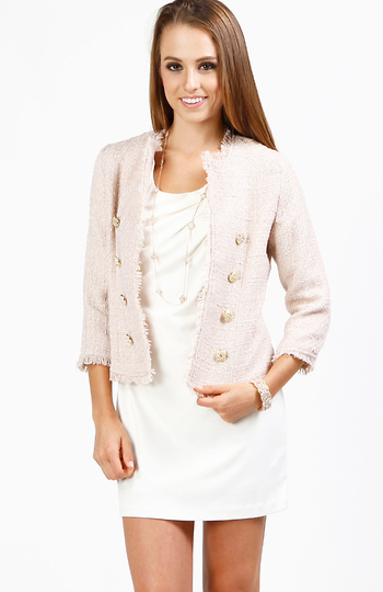 Oh So Chic Tweed Jacket Slide 1