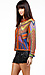 Psychedelic Print Blouse Thumb 2