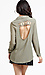 Skull Button Down Blouse Thumb 1