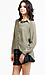 Skull Button Down Blouse Thumb 3