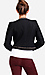 Collar Chain Leopard Trim Jacket Thumb 3