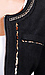 Collar Chain Leopard Trim Jacket Thumb 4