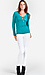 Basic Long Sleeve V-Neck Tee Thumb 5
