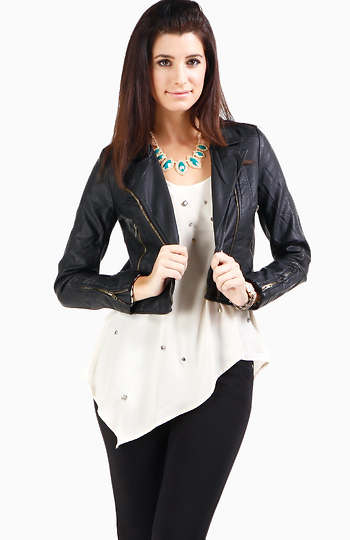 Cool Nights Moto Jacket Slide 1