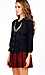 Spike Collar and Skull Buttons Down Top Thumb 2