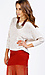 Sequin Knitted High Low Top Thumb 2