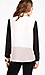 Color Block Sheer Blouse Thumb 3