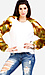 Furry Sleeve Sweatshirt Thumb 1