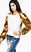 Furry Sleeve Sweatshirt Thumb 2