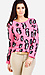 Electric Leopard Print Sweater Thumb 1