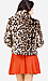 Faux Fur Leopard Coat Thumb 3