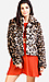 Faux Fur Leopard Coat Thumb 1