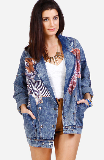Zoo Denim Jacket Slide 1