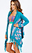 Tribal Print Blanket Cardigan Thumb 2