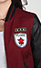 Leatherette Sleeve Varsity Jacket Thumb 4