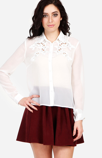 Embroidered Blouse Slide 1