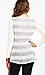 Striped Back High Low Top Thumb 3