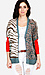 Mixed Animal Print Cardigan Thumb 1