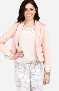 Crop Blazer Slide 1