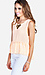 Hole Punch Babydoll Top Thumb 2