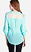 Sheer Lace Pocket Blouse Thumb 3