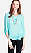 Sheer Lace Pocket Blouse Thumb 1