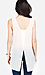 Floral Print Split Back Top Thumb 3