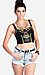 Aztec Bustier Crop Top Thumb 1