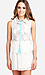 Lace Stripe Accent Top Thumb 1